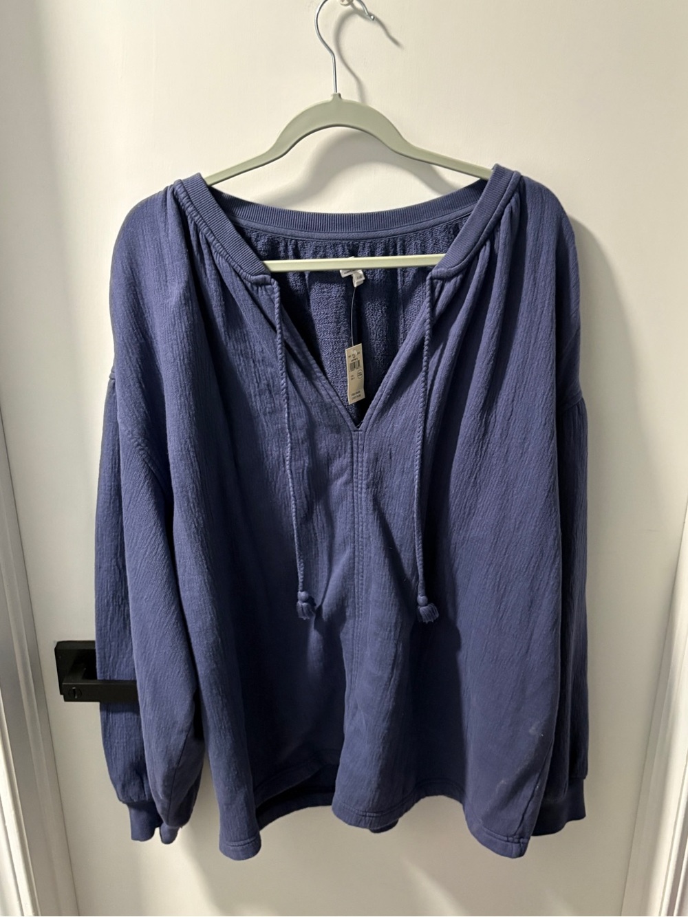 Aerie Navy Blue Sweatshirt - Size L